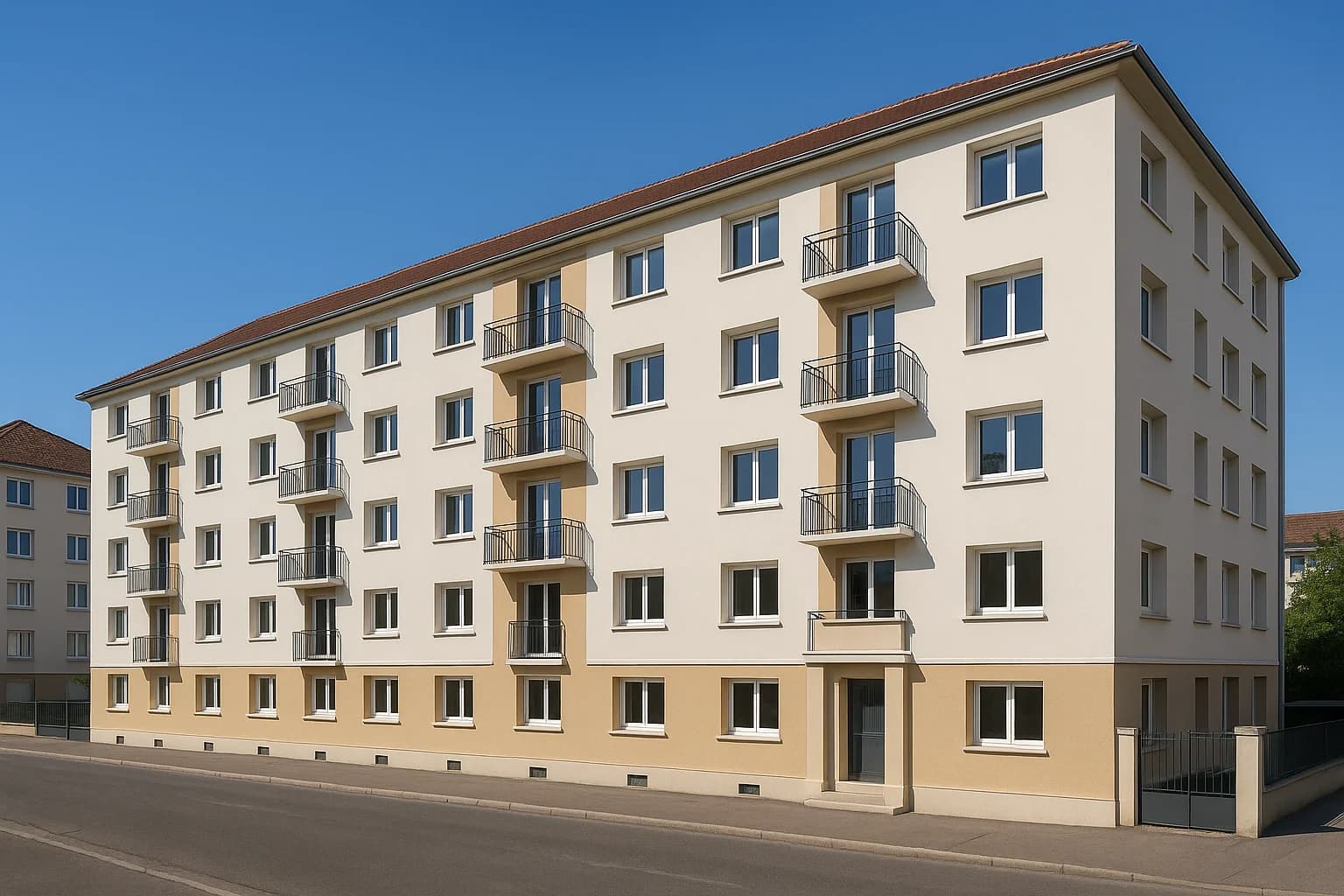 Copropriété - Ravalement complet